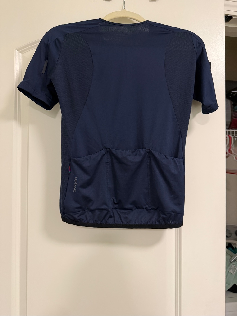 Velocio Women’s Mesh Cycling Jersey M Navy - Picture 3 of 3